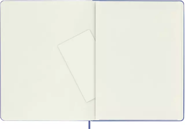 Een Notitieboek Moleskine XL 190x250mm blanco hard cover hydrangea blue koop je bij De Joma BV
