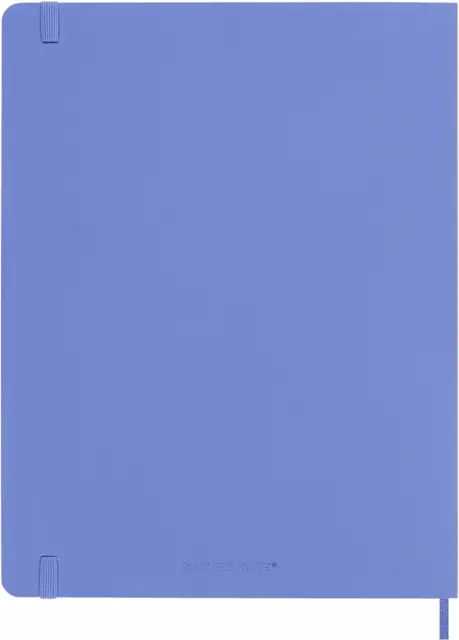Een Notitieboek Moleskine XL 190x250mm lijn soft cover hydrangea blue koop je bij De Joma BV