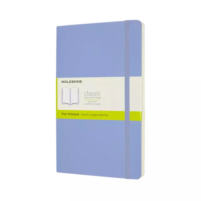 Een Notitieboek Moleskine large 130x210 blc sc hydr bl koop je bij All Office Kuipers BV