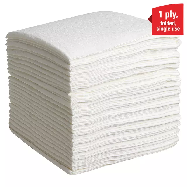 Een Poetsdoek WypAll L40 1-laags 304x317mm 18x56stuks wit 7471 koop je bij Company Supplies