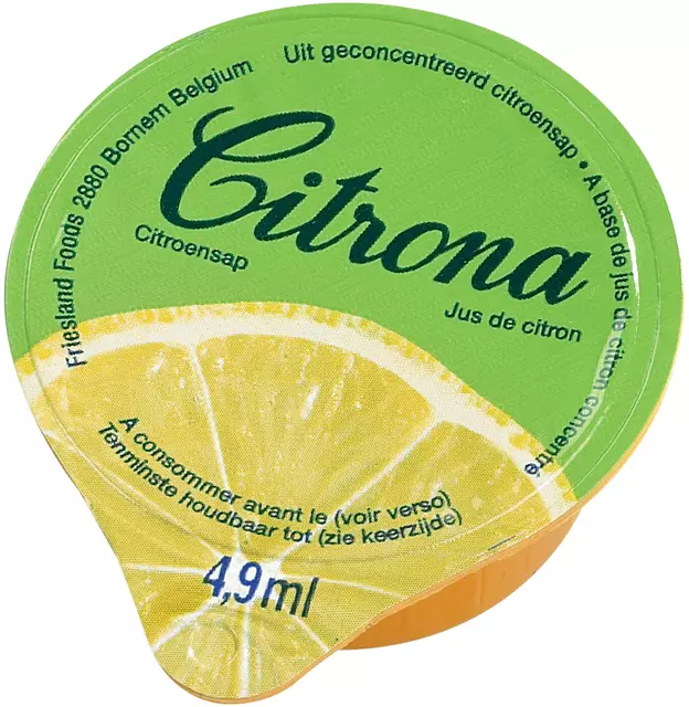 Een Citroencups Citrona 120x4.9ml koop je bij All Office Kuipers BV