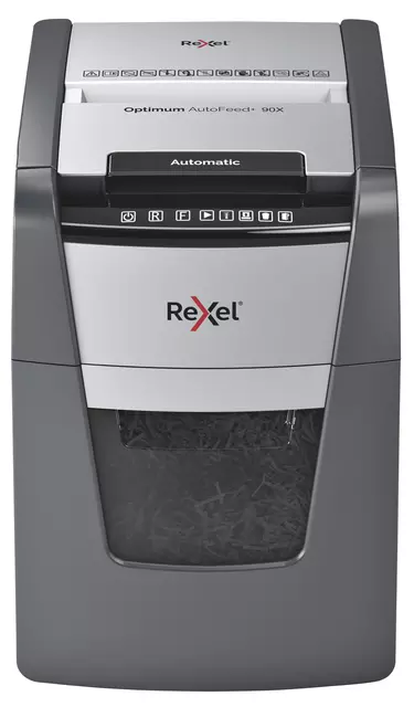 Een Papiervernietiger Rexel Optimum Auto 90X 4x28mm koop je bij All Office Kuipers BV