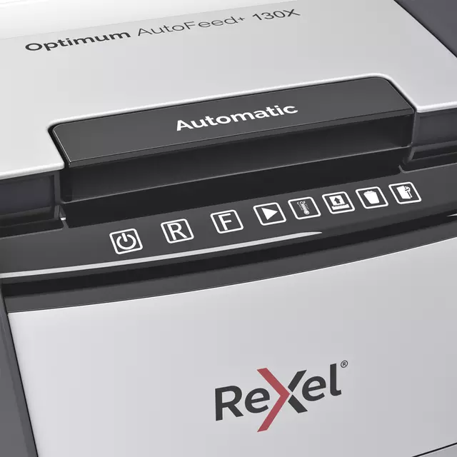 Een Papiervernietiger Rexel Optimum Auto 130X 4x28mm koop je bij All Office Kuipers BV