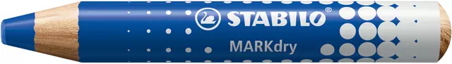 Een Whiteboardpotlood STABILO MARKdry 648/41 blauw koop je bij All Office Kuipers BV