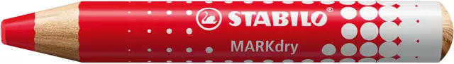 Een Whiteboardpotlood STABILO MARKdry 648/40 rood koop je bij De Joma BV