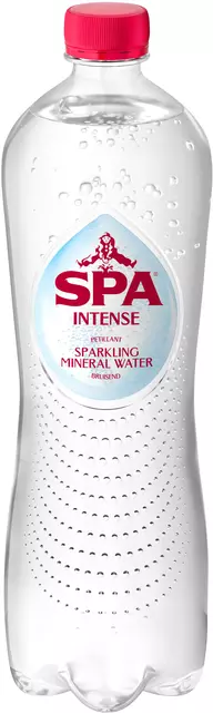 Een Water Spa Intense rood petfles 1000ml koop je bij D. Sonneveld B.V.