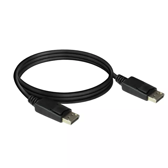 Een Kabel ACT DisplayPort 1 meter zwart koop je bij Continu Kantoor