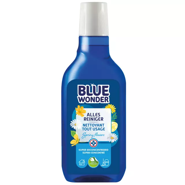 Buy your Allesreiniger Blue Wonder met dop dosering 750ml at QuickOffice BV