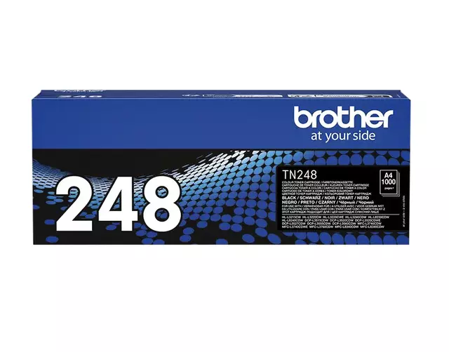 Een Toner Brother TN-248BK zwart koop je bij Clippz! Office Supplies