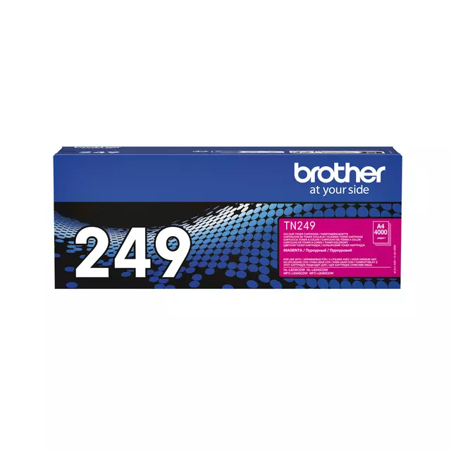 Een Toner Brother TN-249M rood koop je bij De Rijk Kantoorshop