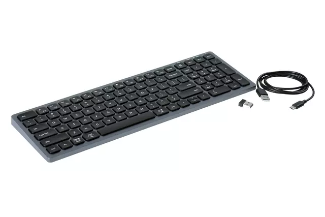 Een Toetsenbord Ergofy Ultra Slim draadloos Qwerty koop je bij iPlusoffice