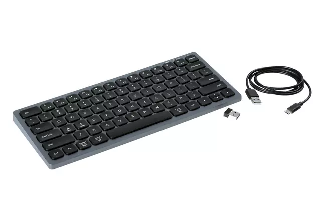 Een Toetsenbord Ergofy Ultra Slim draadloos mini Qwerty koop je bij Scheepstra Drachten