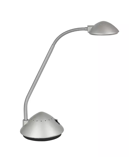 Een Bureaulamp MAUL Arc LED zilver koop je bij De Joma BV