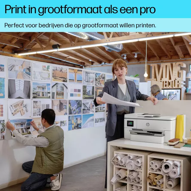 Een Multifunctional inktjet printer HP Officejet 9720E koop je bij Supply Mij