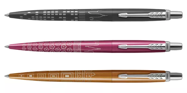 Een Balpen Parker Jotter special edition Tokyo pink CT medium koop je bij All Office Kuipers BV