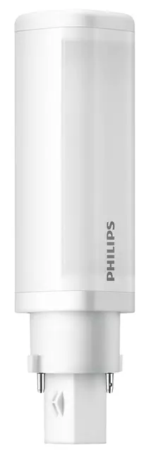 Een Ledlamp Philips CorePro G24D-1 2pin 4.5W 475lumen 3000K warm wit koop je bij WinkelVolWinkels