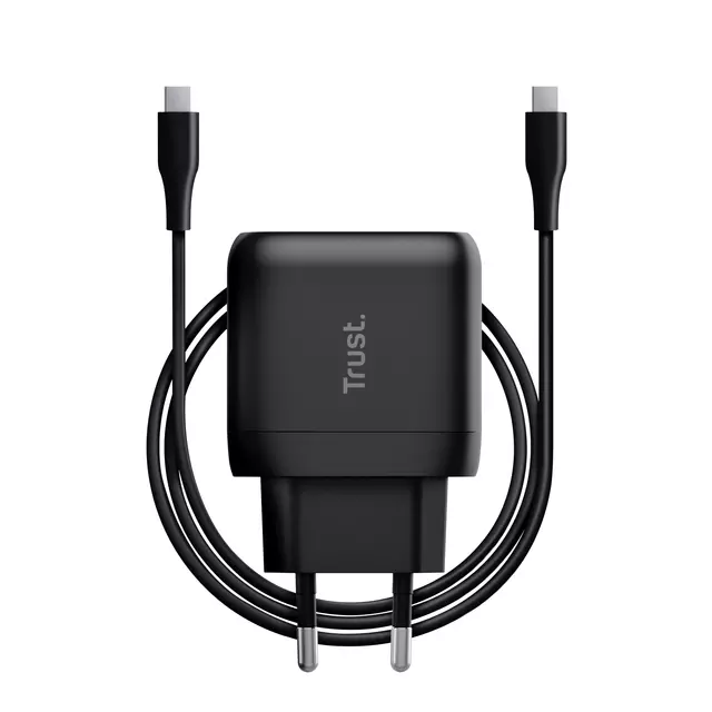 Een Oplader Trust Maxo 45W USB-C zwart koop je bij De Joma BV