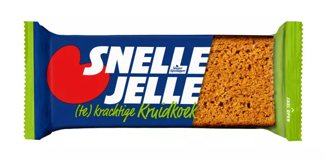 Een Kruidkoek Snelle Jelle naturel 20x65 gram koop je bij Deska Alles voor Kantoor