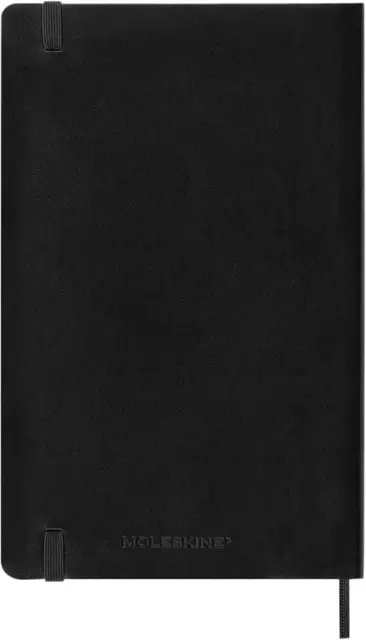 Agenda 2025 Moleskine 12M Planner Weekly 7dagen/1pagina large sc black