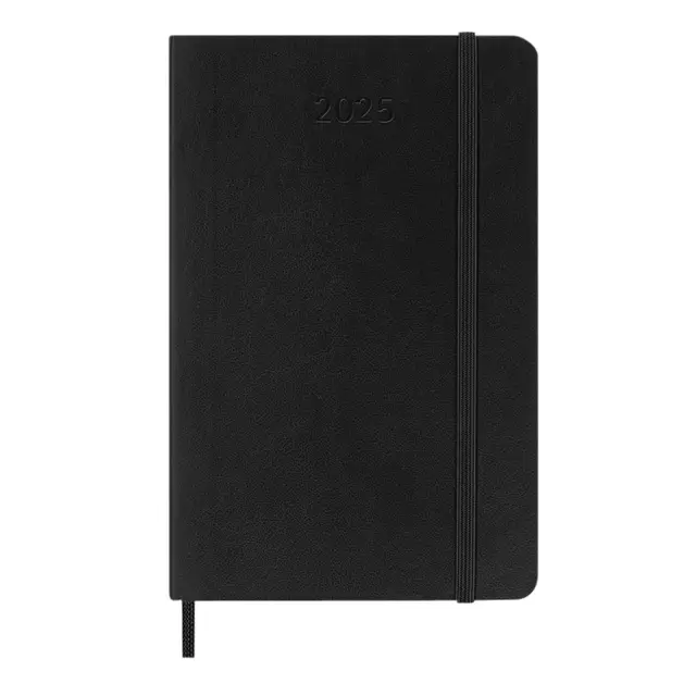 Een Agenda 2025 Moleskine 12M Planner Weekly 7dagen/1pagina pocket sc black koop je bij Continu Kantoor