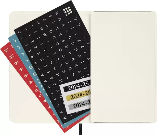 Een Agenda 2024/2025 Moleskine 18M Planner Weekly 7dagen/1pagina pocket sc black koop je bij Kantoorboekhandel Van Atten