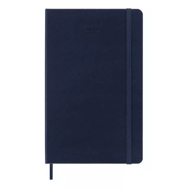 Een Agenda 2025 Moleskine 12M Planner Weekly 7dagen/1pagina large hc sapphire blue koop je bij Romijn Office Supply