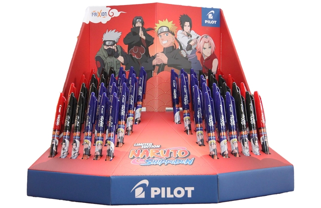 Een Rollerpen PILOT friXion ball Naruto medium 3 kleuren assorti koop je bij De Joma BV