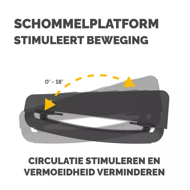 Een Voetensteun Fellowes Breyta zwart koop je bij Kantorice office & business supplies