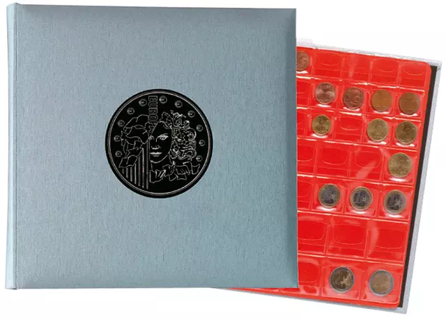 Een Ringband muntenverzameling 24.5x25 5vel 43vaks gs koop je bij All Office Kuipers BV