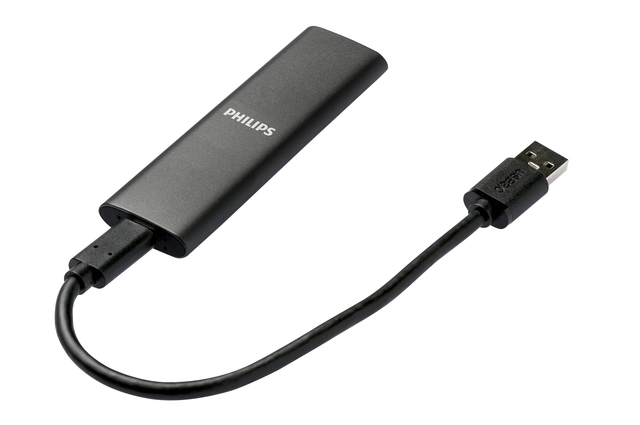 Een SSD Philips externe 250GB USB-C Grijs koop je bij De Joma BV