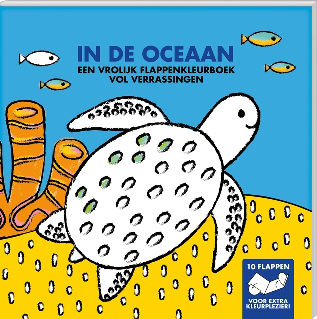 Een Kleurboek met flappen Interstat In de oceaan koop je bij Friese Schrijfkamer