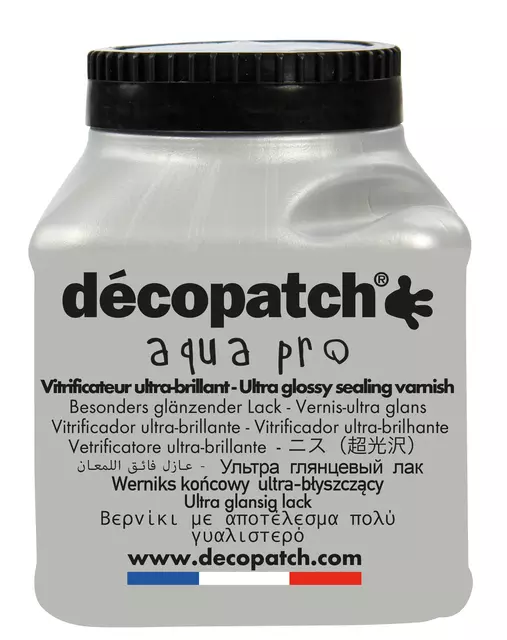 Een Vernis Décopatch Ultra glanzend 180ml transparant koop je bij Company Supplies