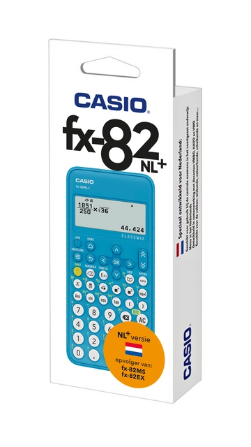 Een Rekenmachine Casio Classwiz fx-82NL+ koop je bij Kantoorenthuis.nl