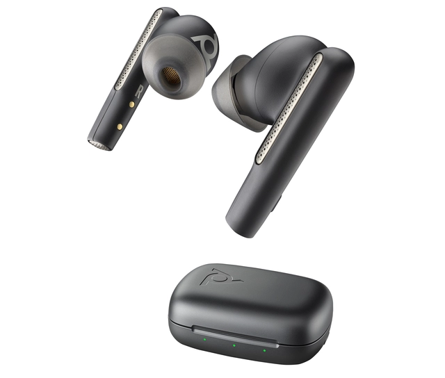 Een Earbuds HP POLY Voyager Free 60 UC M met BT700 USB-C-adapter en oplaadcase basis koop je bij Schellen Boek- en Kantoorboekhandel