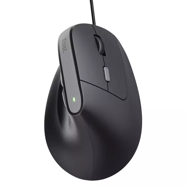 Een Bayo II ergonomic muis zwart koop je bij All Office Kuipers BV