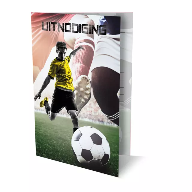Een Uitnodiging Interstat Voetbal koop je bij Schellen Boek- en Kantoorboekhandel