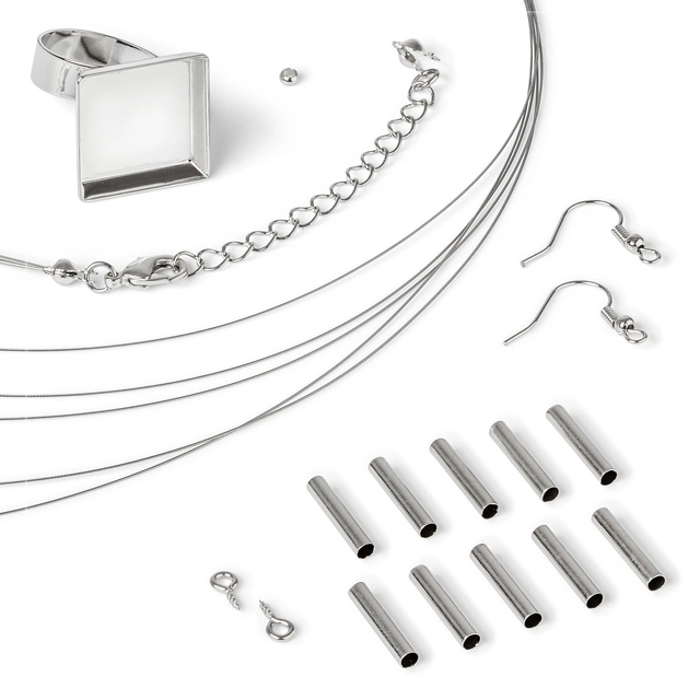 Een Sieraden accesoires Fimo set 2 Jewellery Findings koop je bij De Rijk Kantoorshop