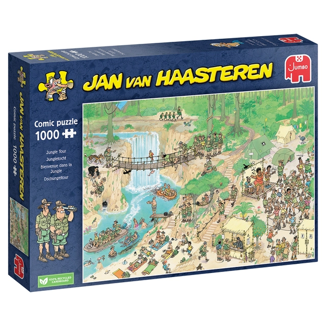 Puzzel Jan van Haasteren Jungletocht 1000st