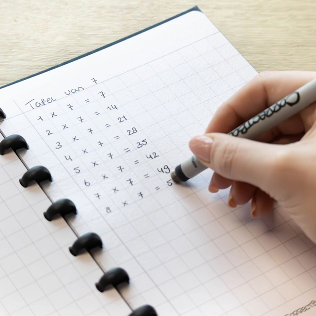 Een Uitbreidingsset Correctbook A5 ruit 10x10mm 5 bladen koop je bij Friese Schrijfkamer