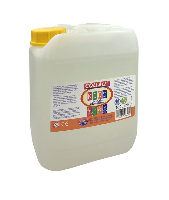 Een Kinderlijm Collall uitwasbaar jerrycan 5 liter koop je bij Kantorice office & business supplies