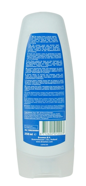 Een Handcrème Dreumex Universal Protect 250ml koop je bij Den Otter Kantoorpartners B.V.