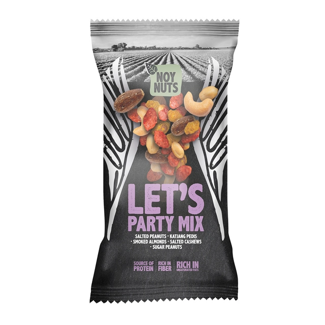 Een Noten NoyNuts let's party mix zak 45 gram koop je bij De Joma BV