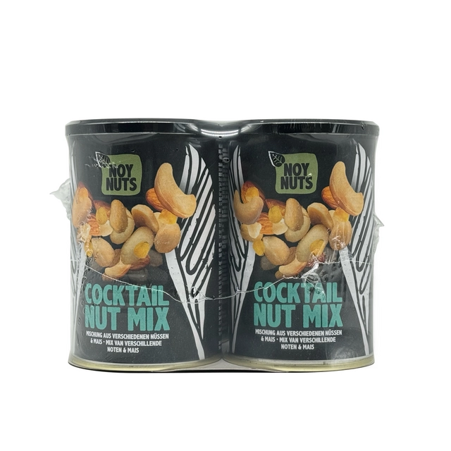 Een Cocktailnoten NoyNuts mix blik 100 gram koop je bij De Rijk Kantoorshop