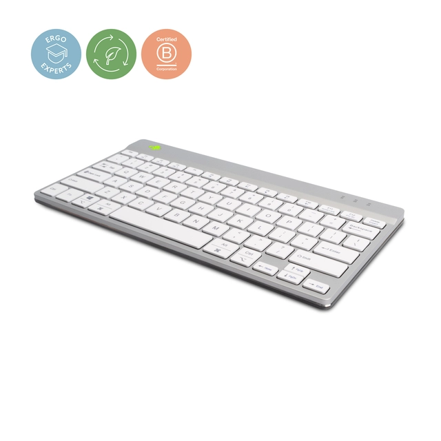 Een Toetsenbord R-Go Ergonomisch Compact Break QWERTY koop je bij Kantoorboekhandel Van Atten