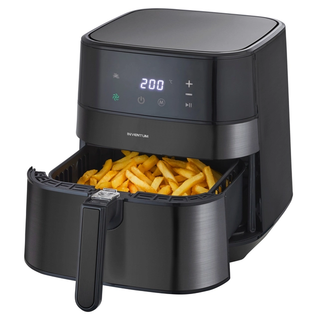 Een Airfryer Inventum 5 liter zwart koop je bij Egner kantoorspecialisten