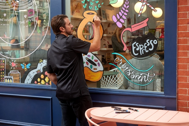 Een Viltstift Sharpie Creatieve marker assorti blister à 12 stuks koop je bij Kantoorboekhandel Van Atten