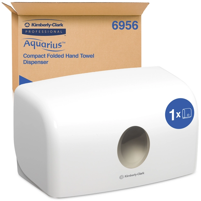 Een Handdoekdispenser Aquarius voor i-vouw mini wit 6956 koop je bij Scheepstra Drachten