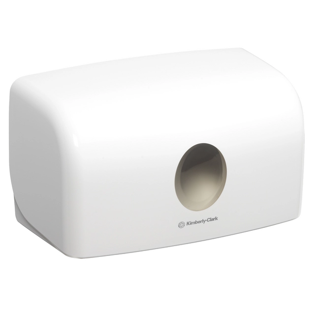 Een Handdoekdispenser Aquarius voor i-vouw mini wit 6956 koop je bij Romijn Office Supply