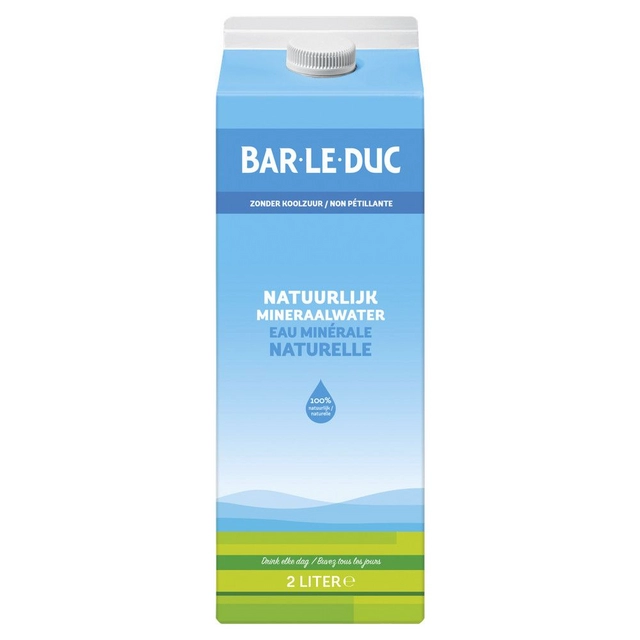 Een Water Bar le Duc koolzuurvrij 2 liter koop je bij All Office Kuipers BV