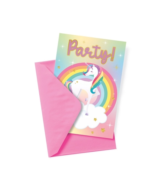 Een Uitnodigingskaarten Unicorn koop je bij Kantorice office & business supplies